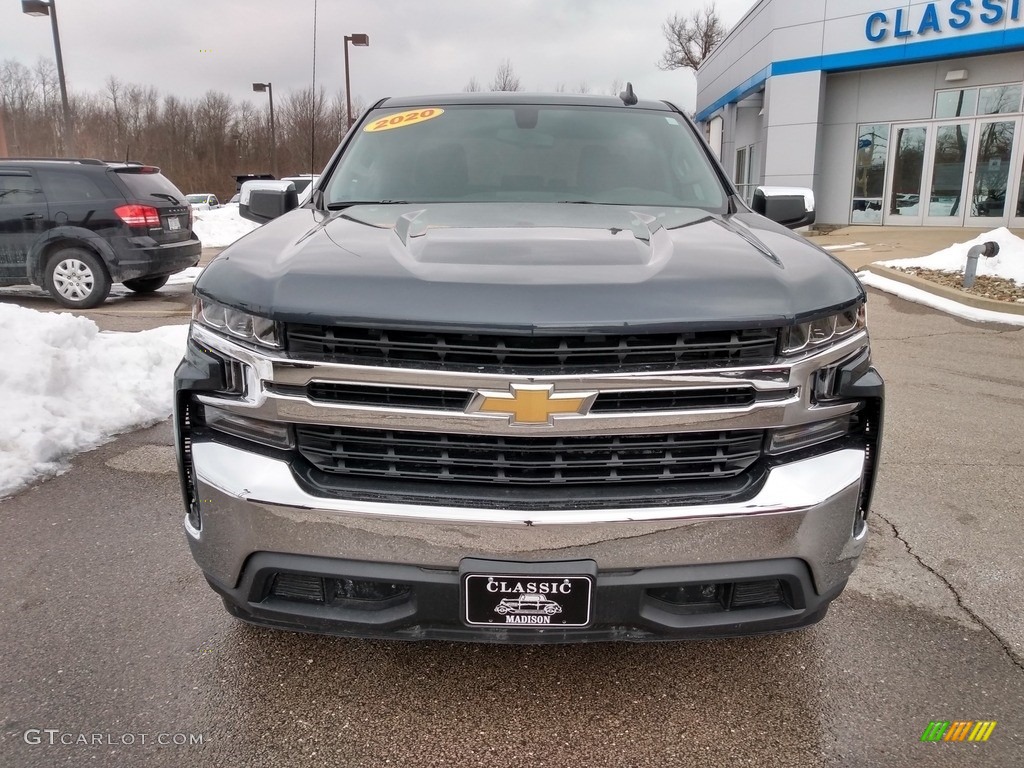 2020 Silverado 1500 LT Double Cab 4x4 - Shadow Gray Metallic / Jet Black photo #4