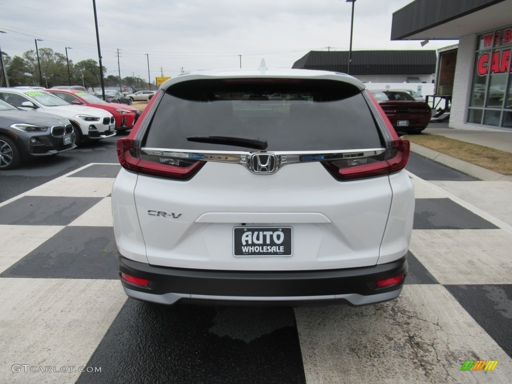 2020 CR-V EX - Platinum White Pearl / Black photo #4