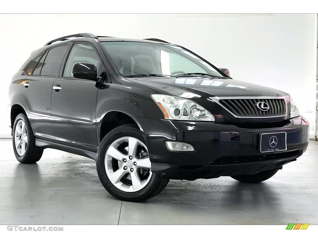 2008 RX 350 - Black Onyx / Ivory photo #34