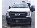 White - F550 Super Duty XL Crew Cab 4x4 Stake Truck Photo No. 4