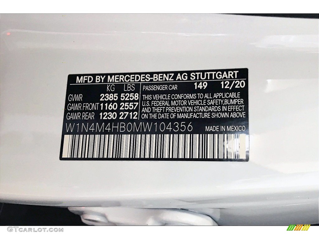 2021 GLB 250 4Matic - Polar White / Macchiato Beige photo #10