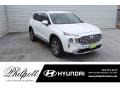 2021 Quartz White Hyundai Santa Fe SEL  photo #1