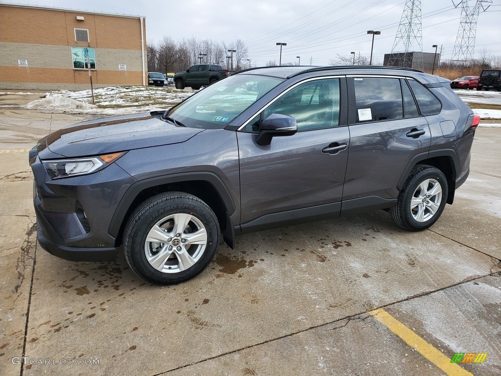 2021 Gray Metallic Toyota RAV4 XLE AWD 141020143 Photo 3