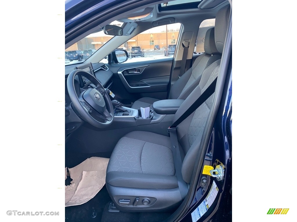 2021 RAV4 XLE AWD - Blueprint / Black photo #2
