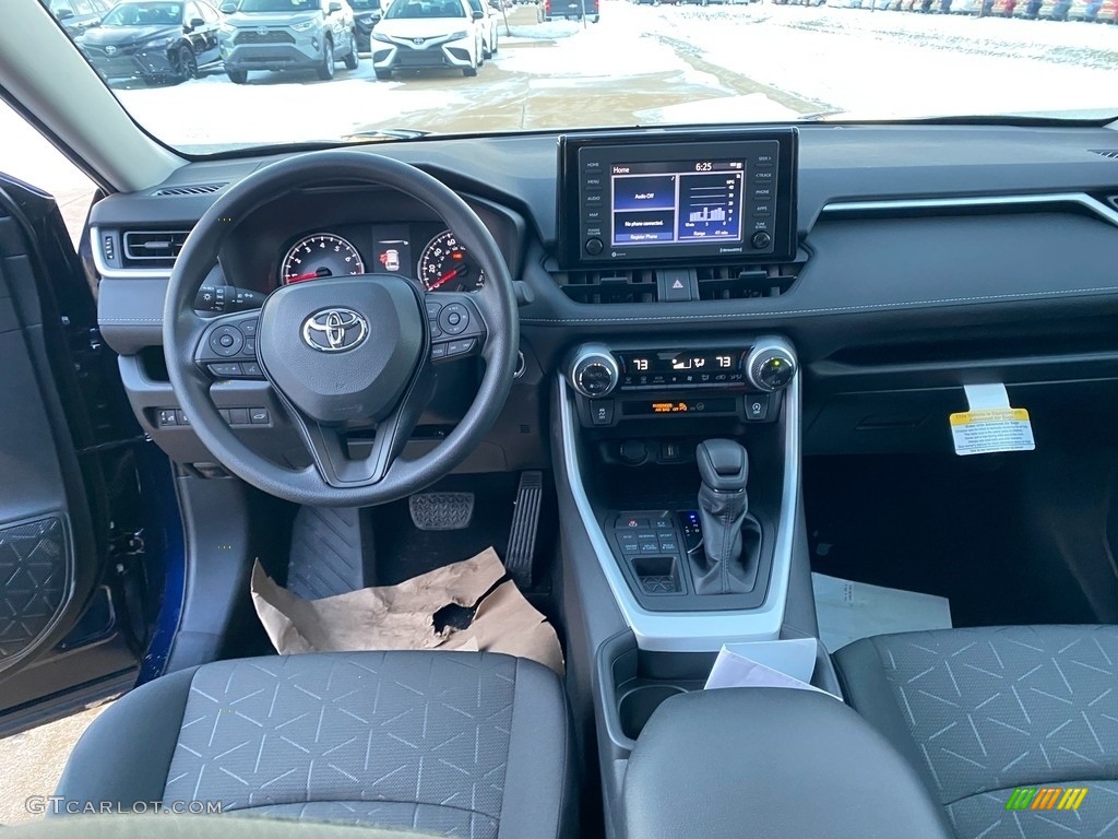 2021 RAV4 XLE AWD - Blueprint / Black photo #4