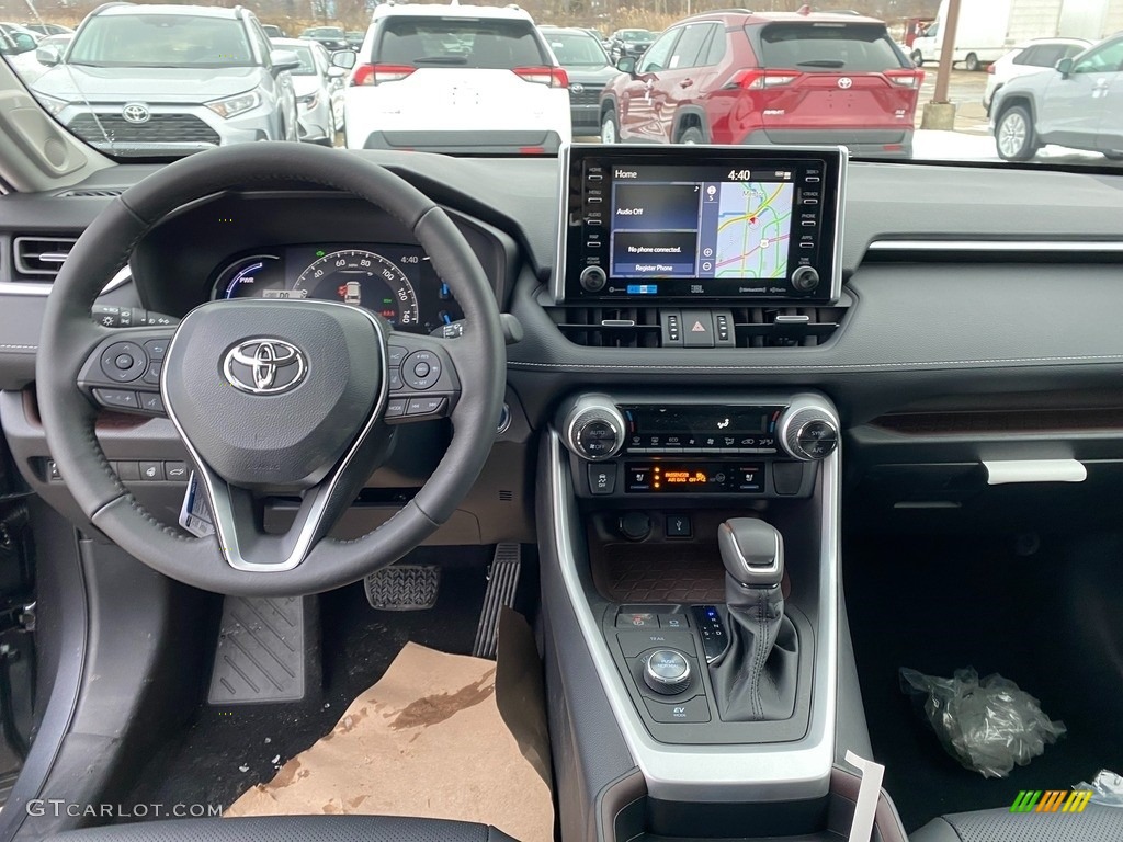 2021 RAV4 Limited AWD Hybrid - Magnetic Gray Metallic / Black photo #4