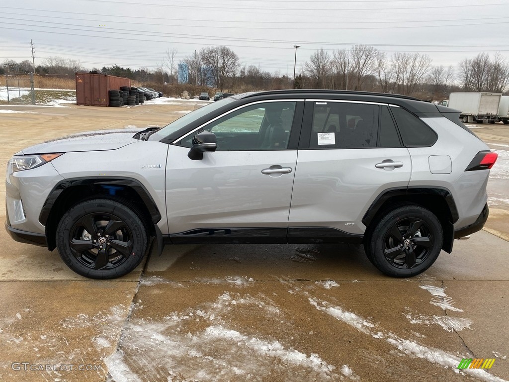2021 Silver Sky Metallic Toyota RAV4 XSE AWD Hybrid 141020139