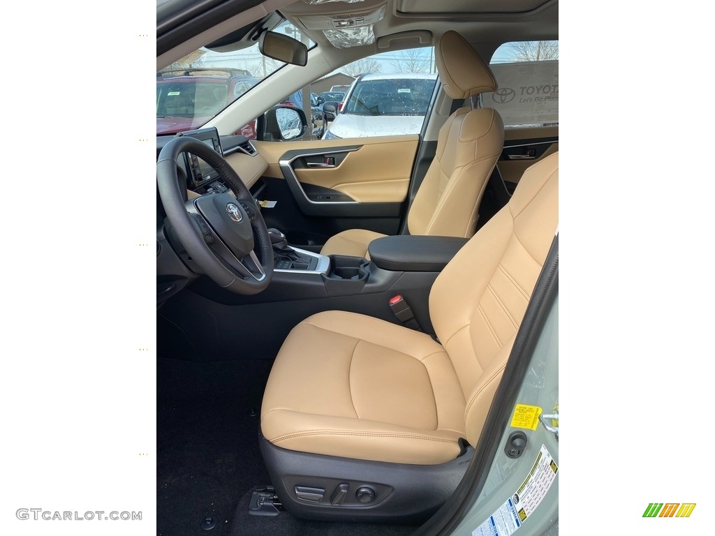 2021 RAV4 XLE Premium AWD - Lunar Rock / Nutmeg photo #2