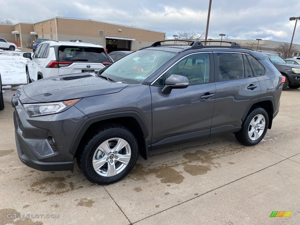 2021 Gray Metallic Toyota RAV4 XLE AWD 141020133 Photo 4 Car Color