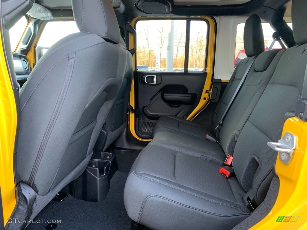 2021 Wrangler Unlimited Willys 4x4 - Hellayella / Black photo #6