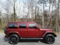  2021 Wrangler Unlimited Sahara High Altitude 4x4 Snazzberry Pearl