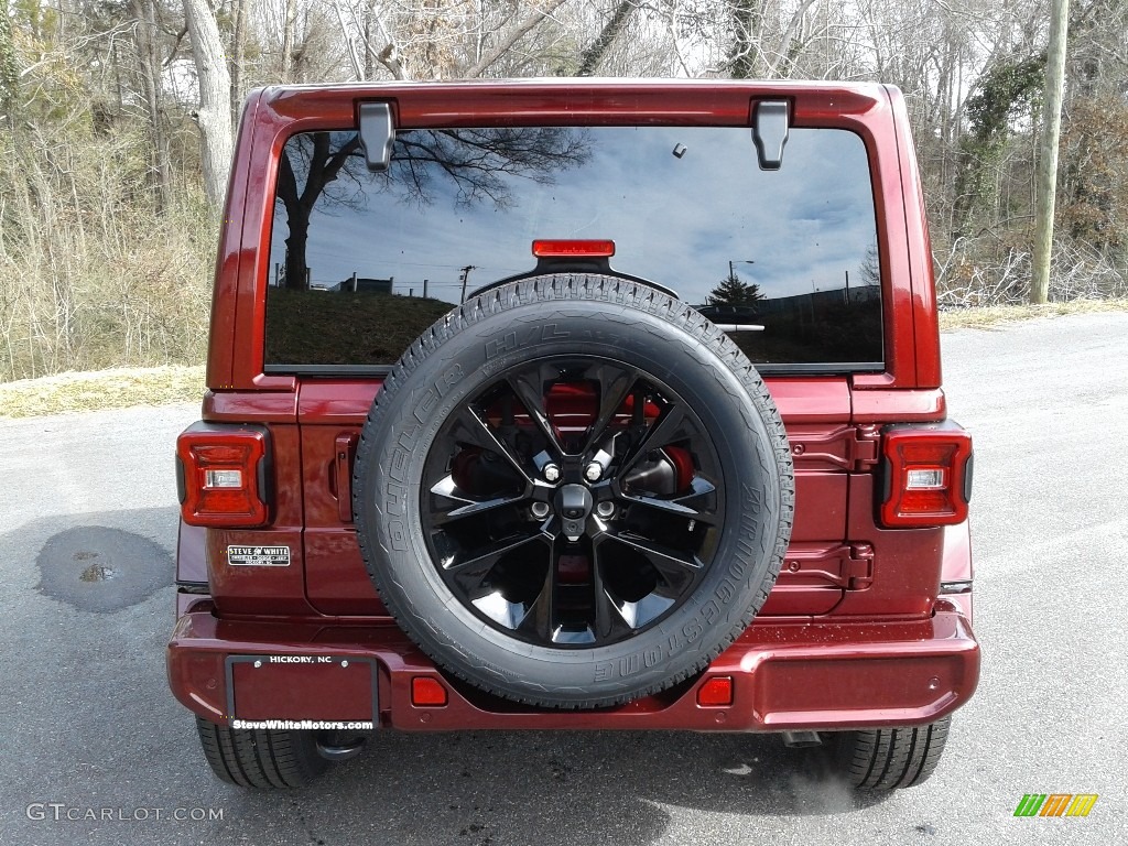 2021 Wrangler Unlimited Sahara High Altitude 4x4 - Snazzberry Pearl / Black photo #7