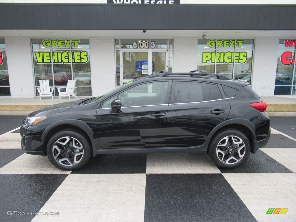 2019 Crosstrek 2.0i Limited - Crystal Black Silica / Black photo #1
