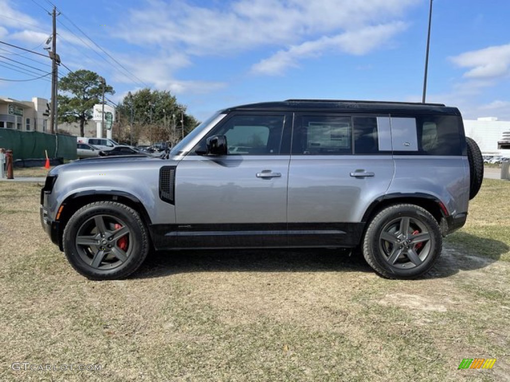 Eiger Gray Metallic 2021 Land Rover Defender 110 X Exterior Photo #141027327