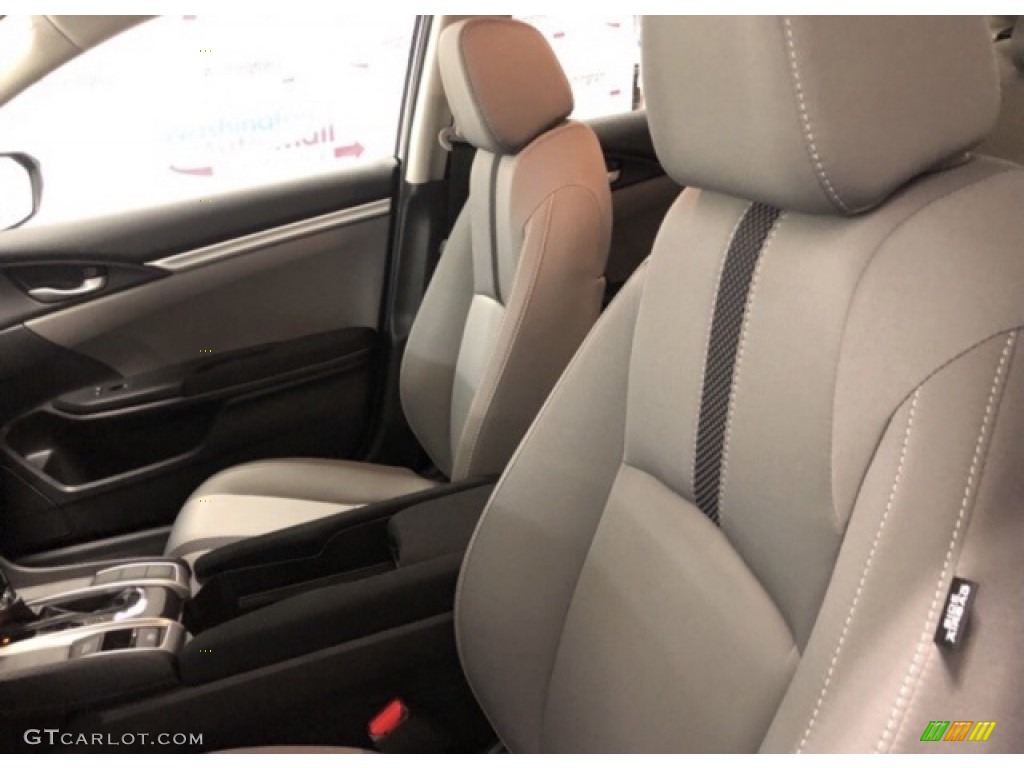 2021 Civic EX Sedan - Cosmic Blue Metallic / Gray photo #6