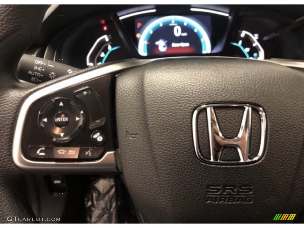 2021 Civic EX Sedan - Cosmic Blue Metallic / Gray photo #10