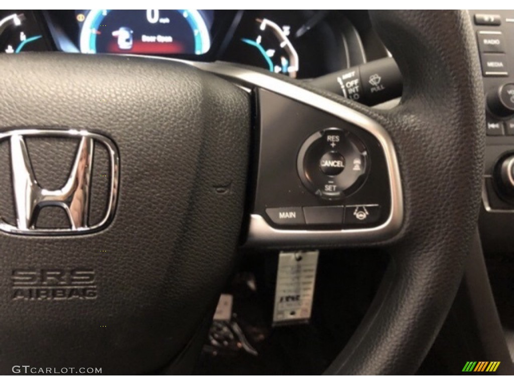 2021 Civic EX Sedan - Cosmic Blue Metallic / Gray photo #11