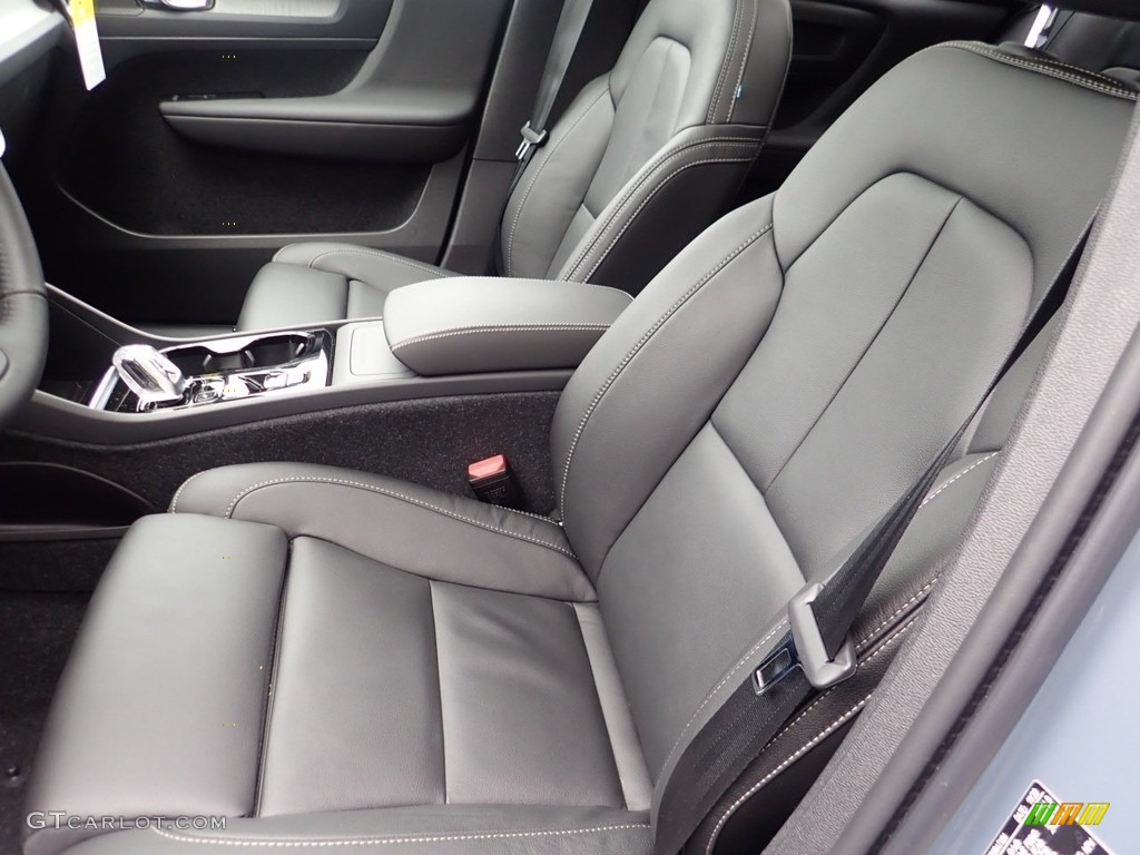 2021 XC40 T5 Inscription AWD - Thunder Grey Metallic / Charcoal photo #7