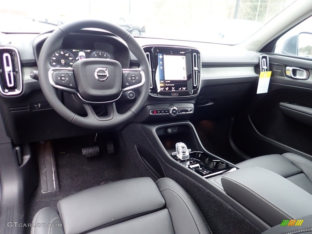 2021 XC40 T5 Inscription AWD - Thunder Grey Metallic / Charcoal photo #9