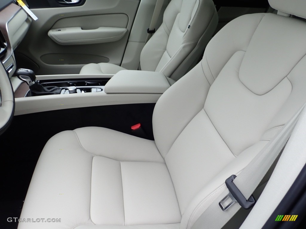2021 XC60 T6 AWD Momentum - Onyx Black Metallic / Blonde/Charcoal photo #7