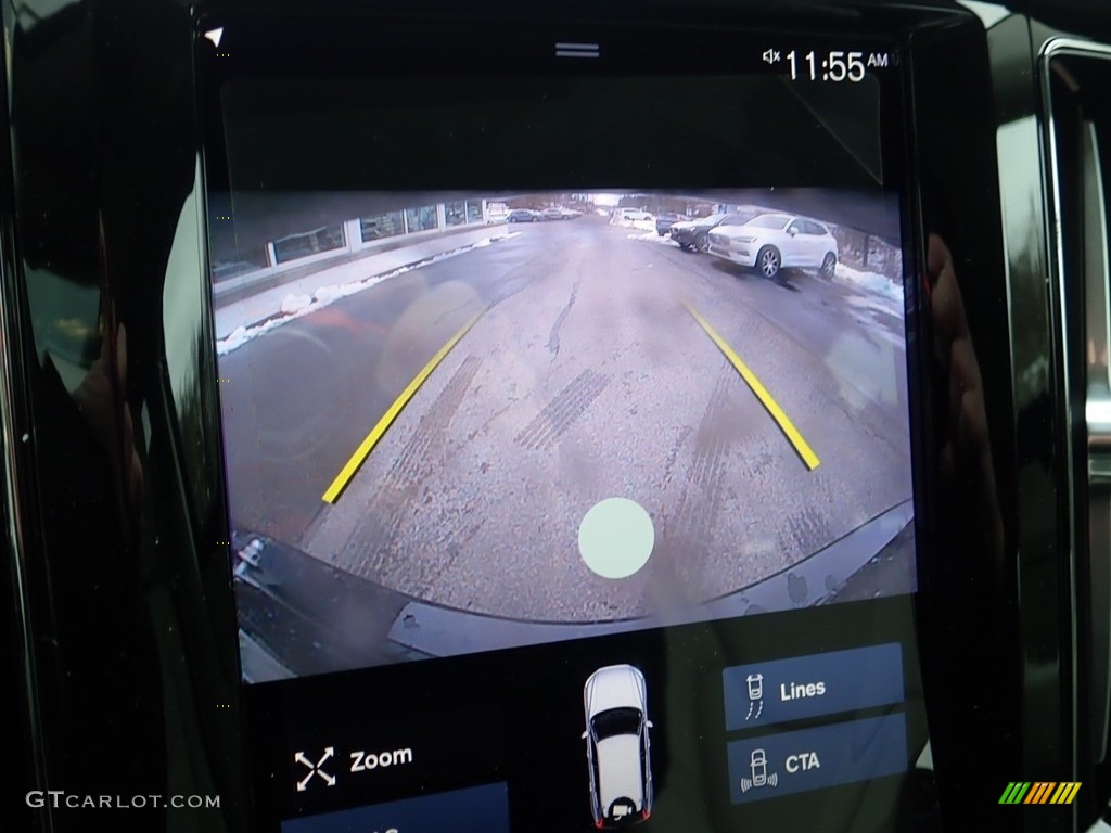 2021 XC60 T6 AWD Momentum - Onyx Black Metallic / Blonde/Charcoal photo #15
