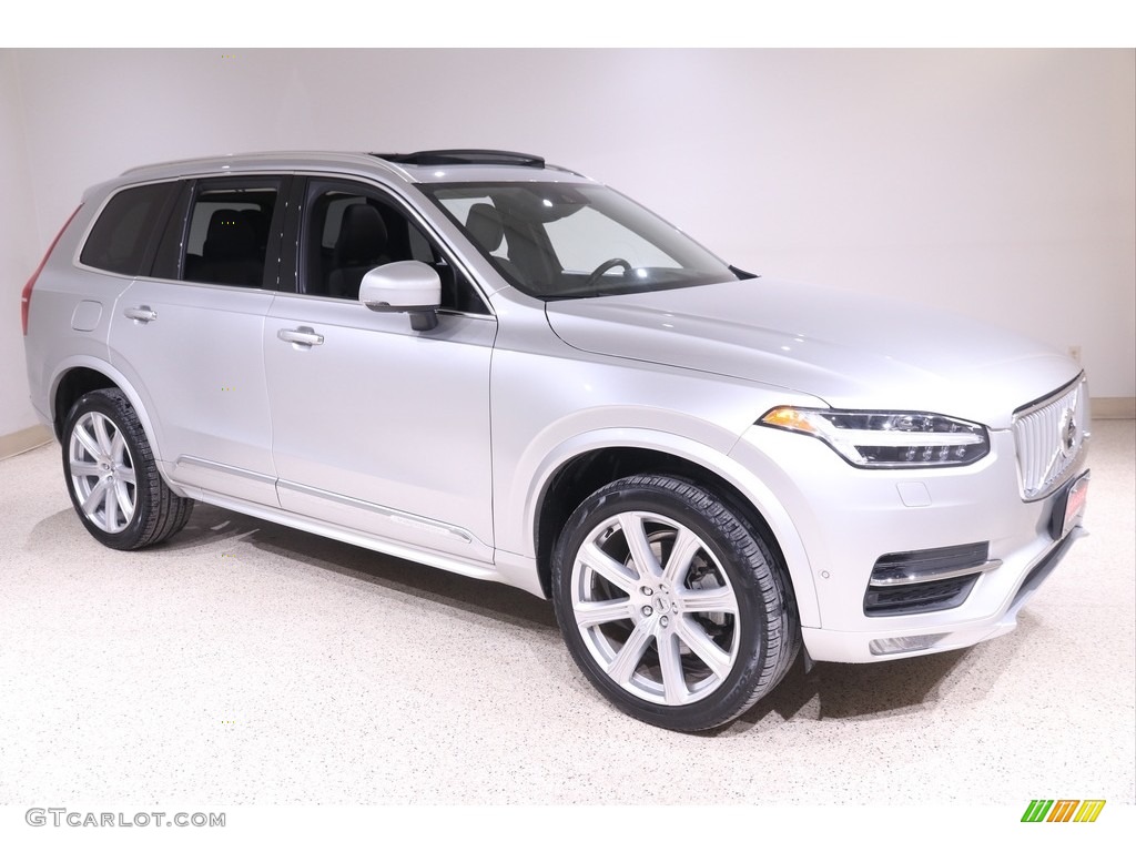 Bright Silver Metallic 2017 Volvo XC90 T6 AWD Exterior Photo #141030068