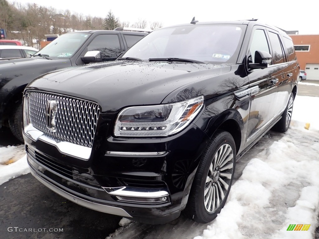 2018 Navigator Reserve L 4x4 - Black Velvet / Ebony photo #1