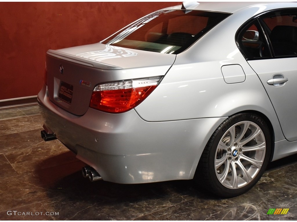 2008 M5 Sedan - Silverstone Metallic / Black photo #5