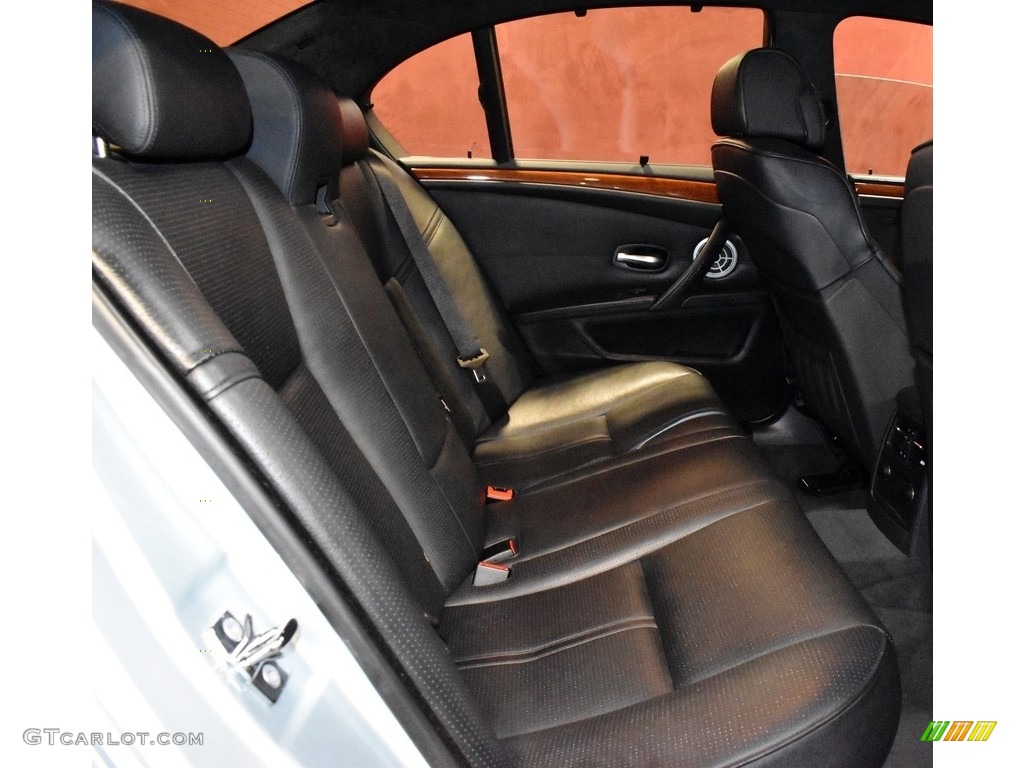 2008 M5 Sedan - Silverstone Metallic / Black photo #14