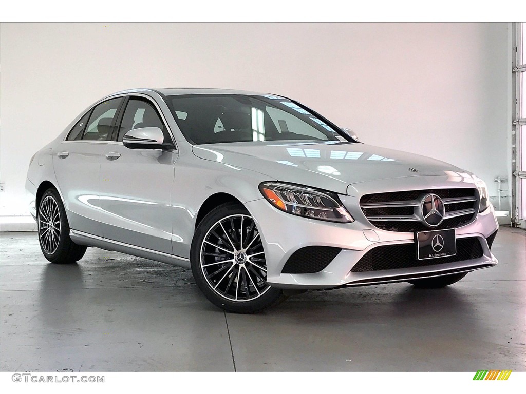 Iridium Silver Metallic 2021 Mercedes-Benz C 300 Sedan Exterior Photo #141031103