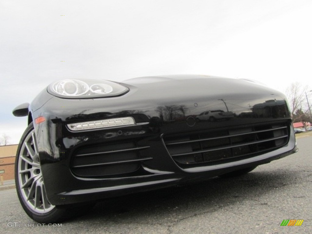 2015 Panamera  - Black / Black/Luxor Beige photo #2