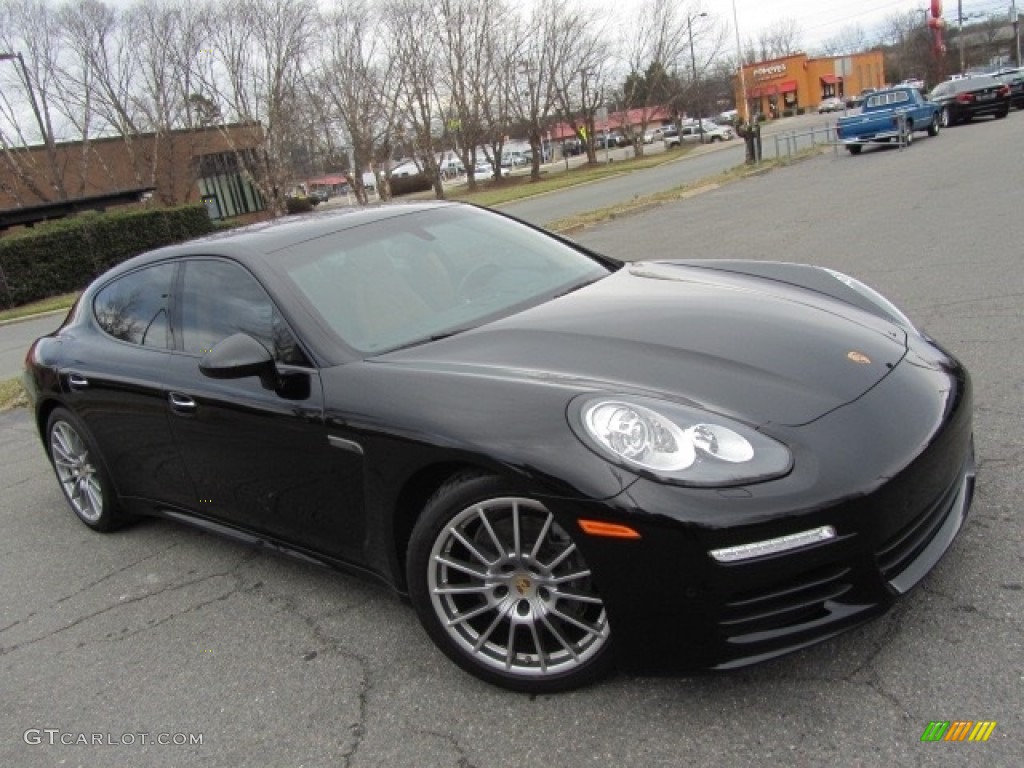2015 Panamera  - Black / Black/Luxor Beige photo #3