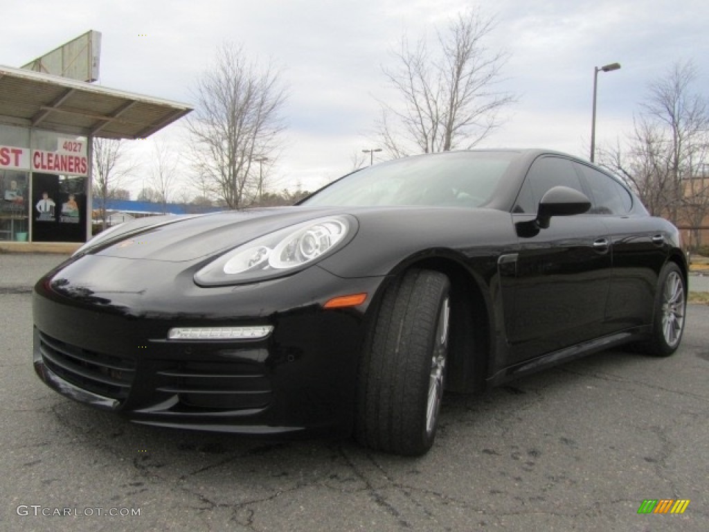 2015 Panamera  - Black / Black/Luxor Beige photo #6
