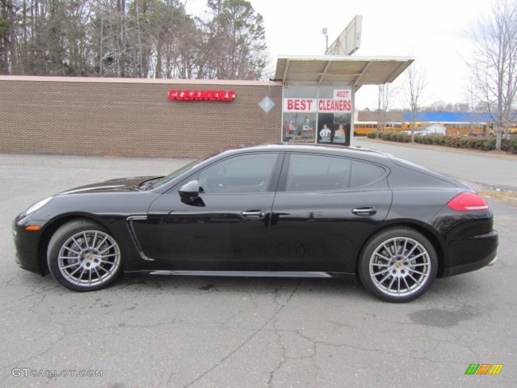 2015 Panamera  - Black / Black/Luxor Beige photo #7