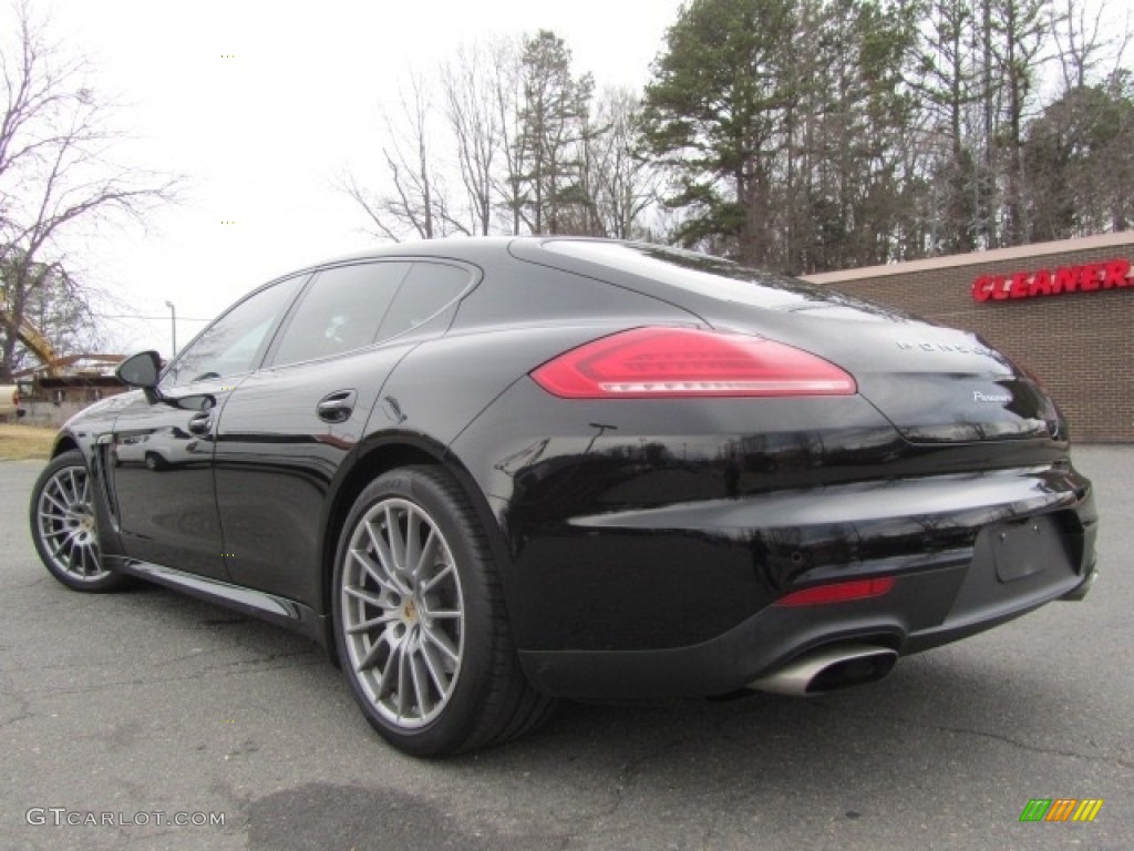 2015 Panamera  - Black / Black/Luxor Beige photo #8