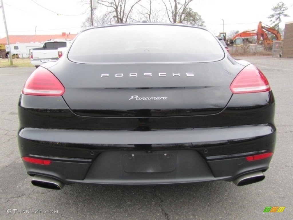 2015 Panamera  - Black / Black/Luxor Beige photo #9