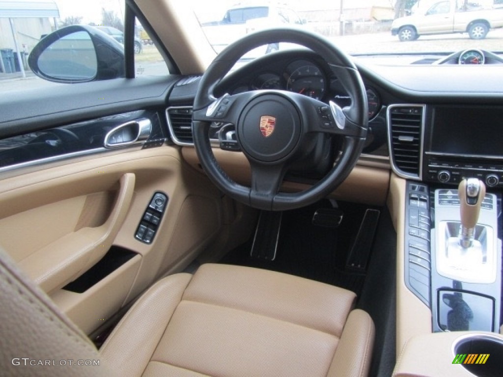 2015 Panamera  - Black / Black/Luxor Beige photo #12