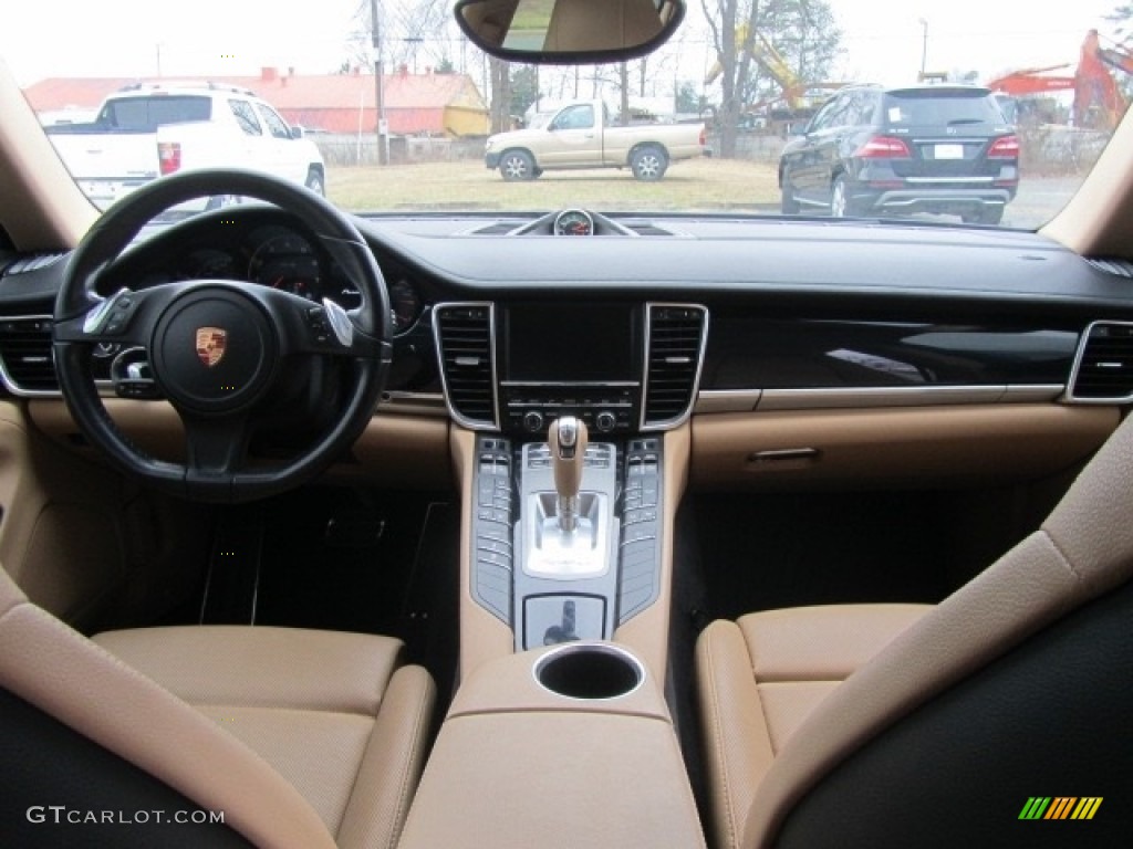 2015 Panamera  - Black / Black/Luxor Beige photo #13