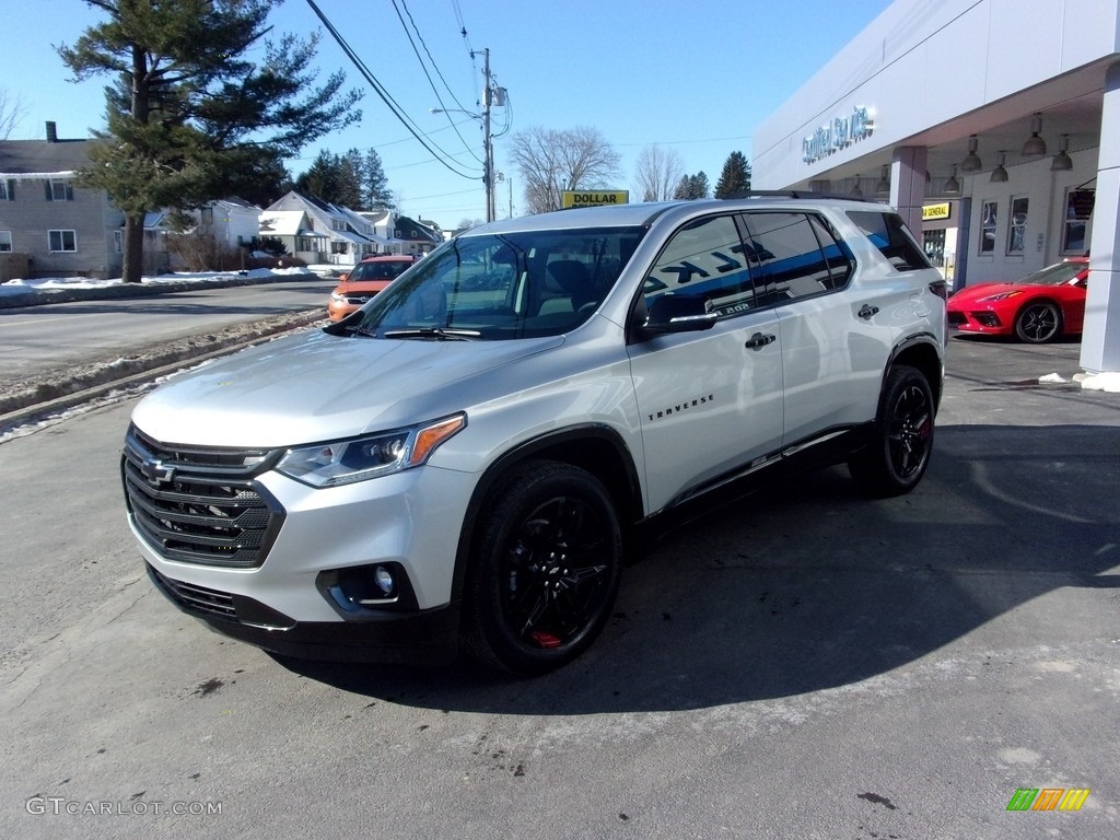2021 Traverse Premier - Silver Ice Metallic / Jet Black photo #6