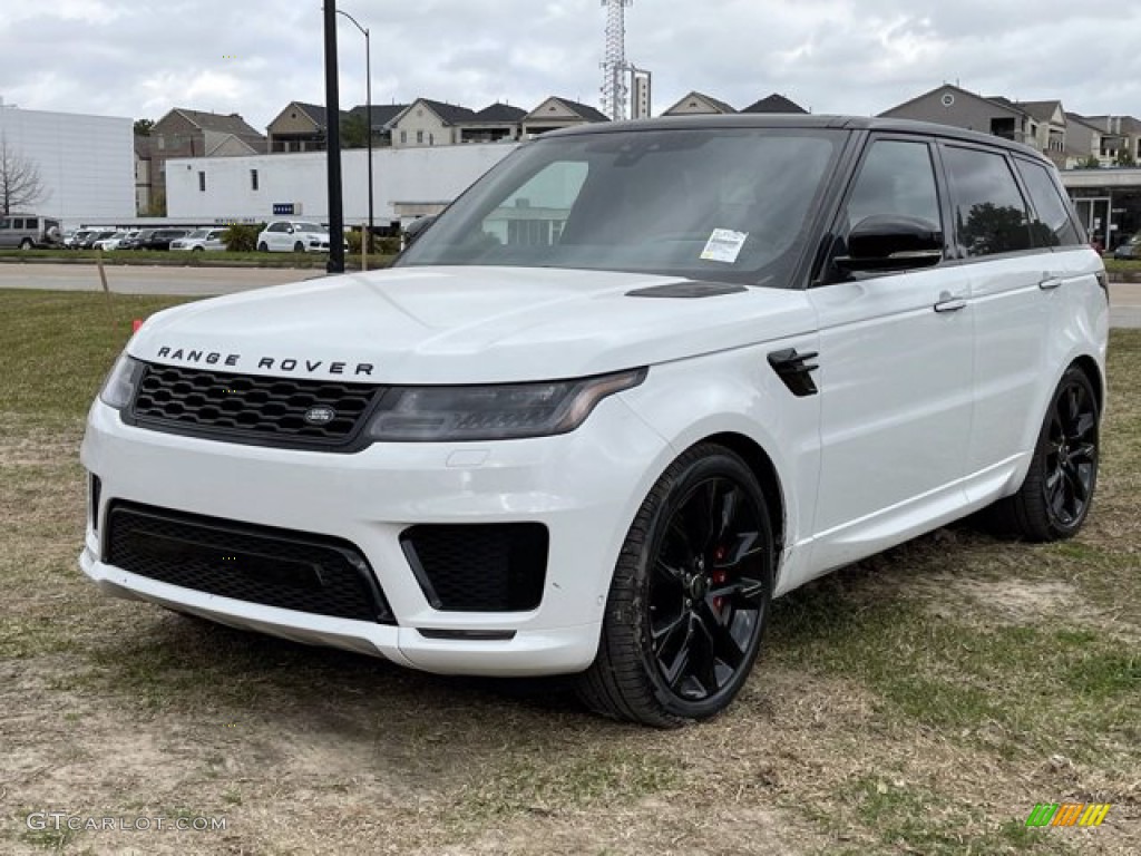 2021 Range Rover Sport HST - Fuji White / Pimento/Ebony photo #2