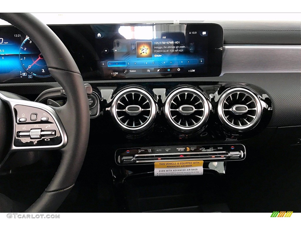 2021 CLA 250 Coupe - Denim Blue Metallic / Black photo #6