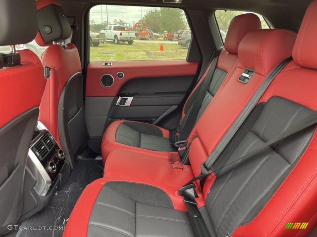 2021 Range Rover Sport HST - Fuji White / Pimento/Ebony photo #6