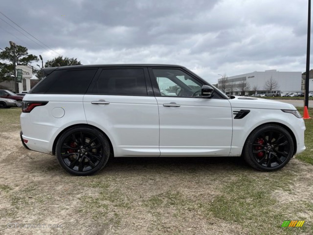 2021 Range Rover Sport HST - Fuji White / Pimento/Ebony photo #8