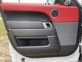 Pimento/Ebony Door Panel Photo for 2021 Land Rover Range Rover Sport #141031799