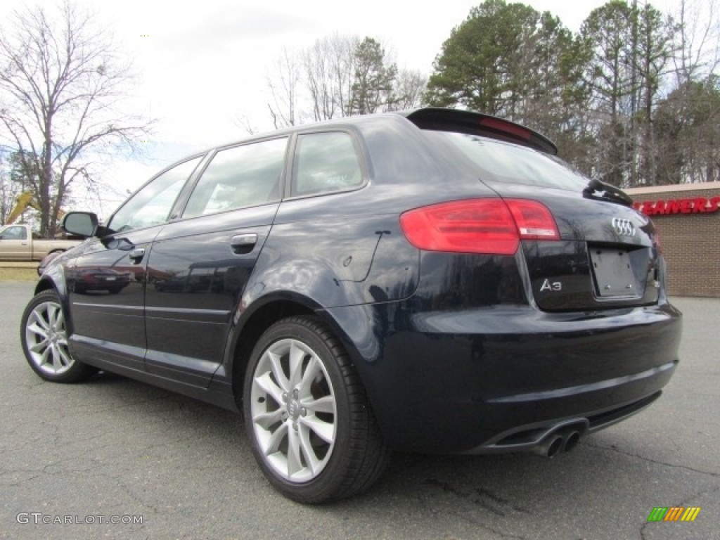 2012 A3 2.0T - Scuba Blue Metallic / Luxor Beige photo #8