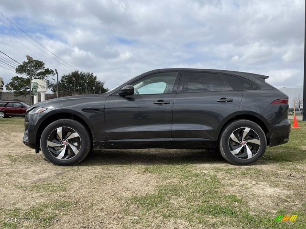 Carpathian Gray 2021 Jaguar F-PACE P340 S Exterior Photo #141032537