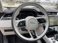 Ebony/Light Oyster 2021 Jaguar F-PACE P340 S Steering Wheel