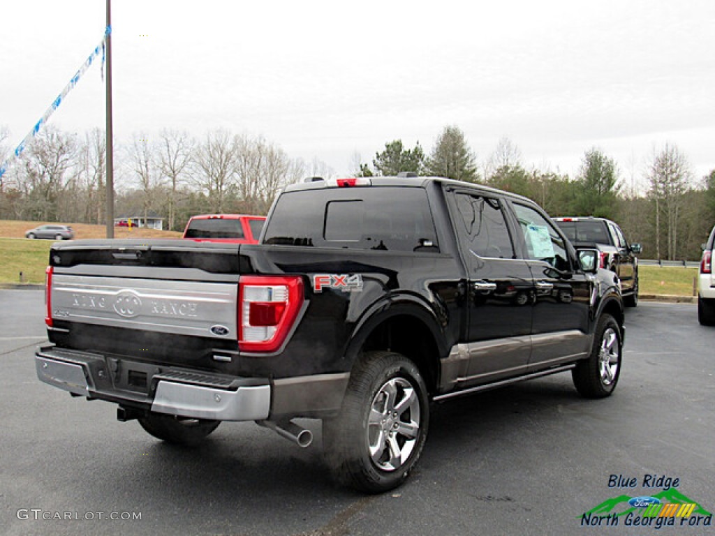 2021 Agate Black Ford F150 King Ranch SuperCrew 4x4 141030707 Photo 5