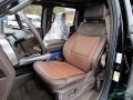 2021 Ford F150 King Ranch Java Interior Front Seat Photo