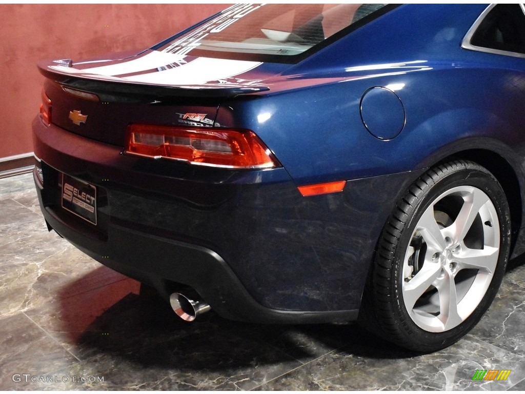 2015 Camaro LT Coupe - Blue Velvet Metallic / Black photo #5